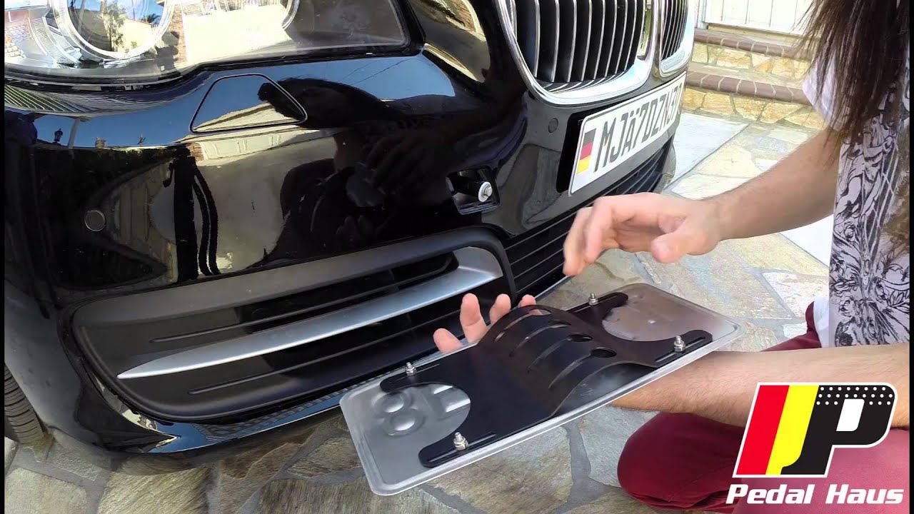 Bmw Front License Plate Mount No Holes