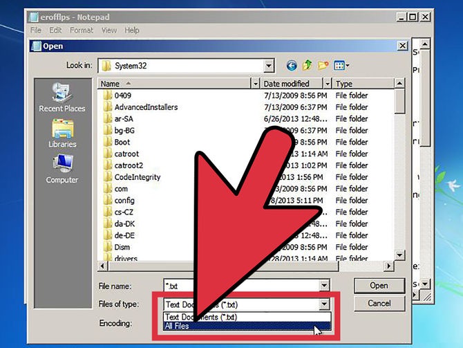How to hack administrator password in windows 7 using notepad